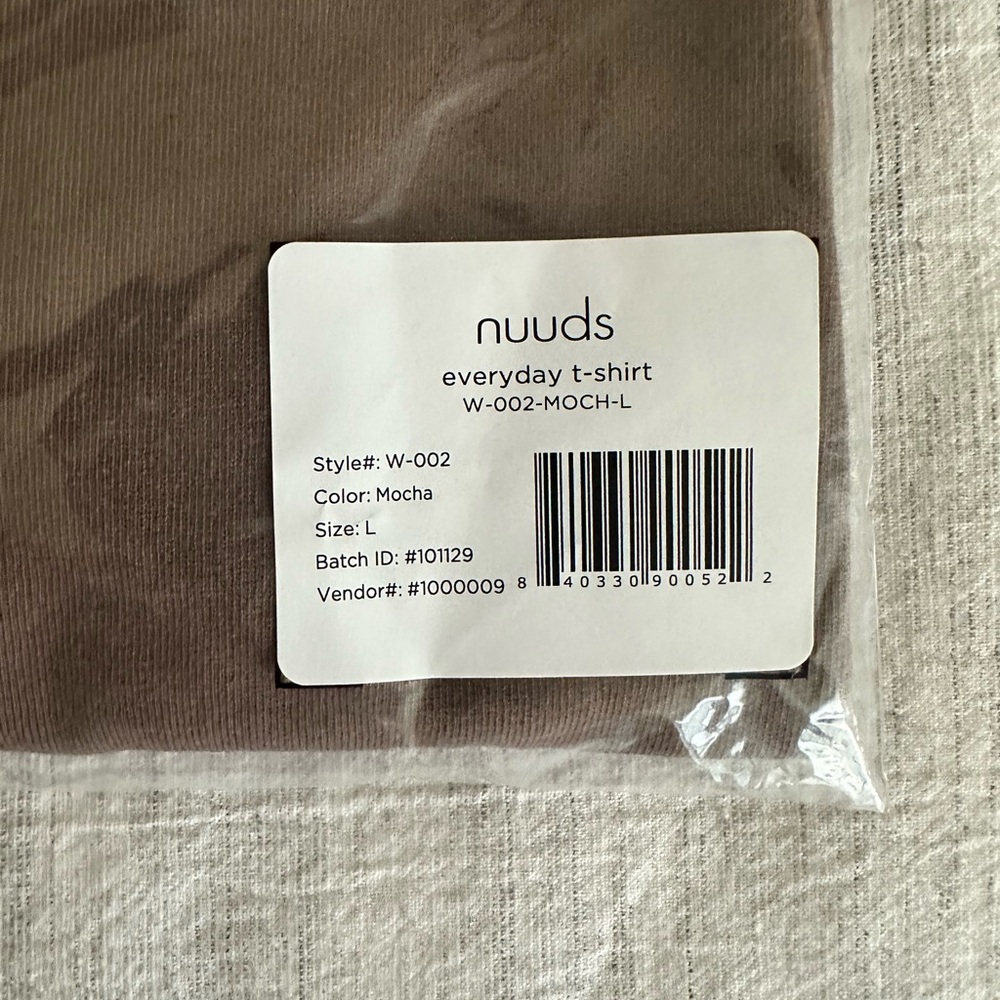 Nuuds everyday t-shirt mocha - Picture 3 of 3